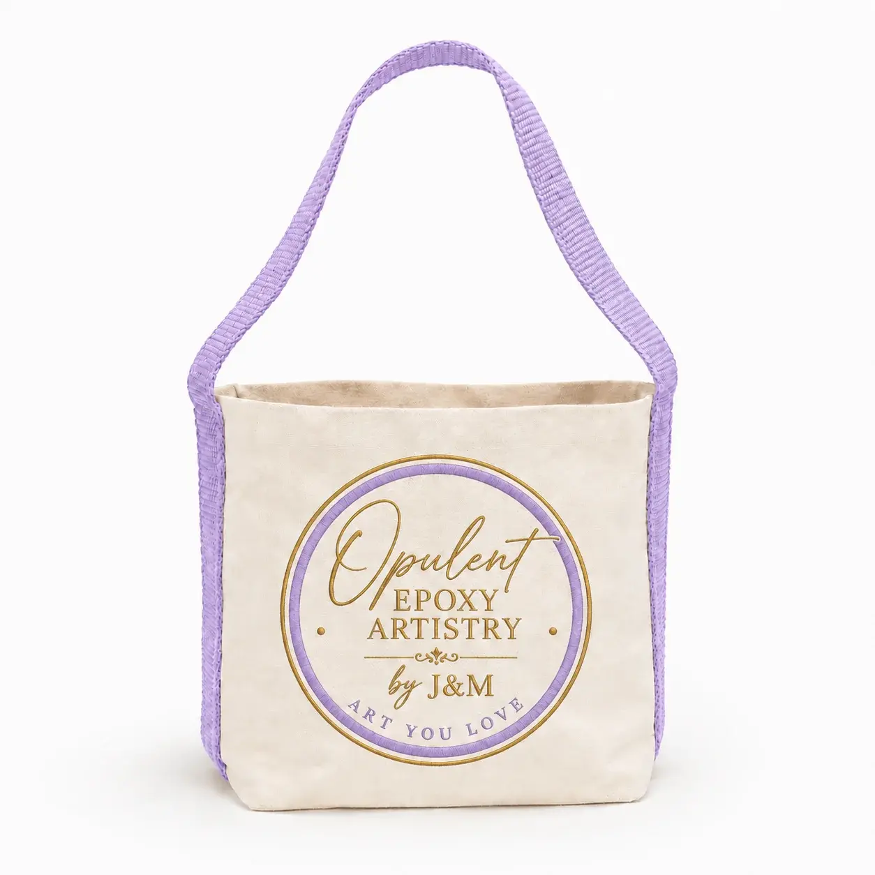 Purple Basket Bag | 400 GSM