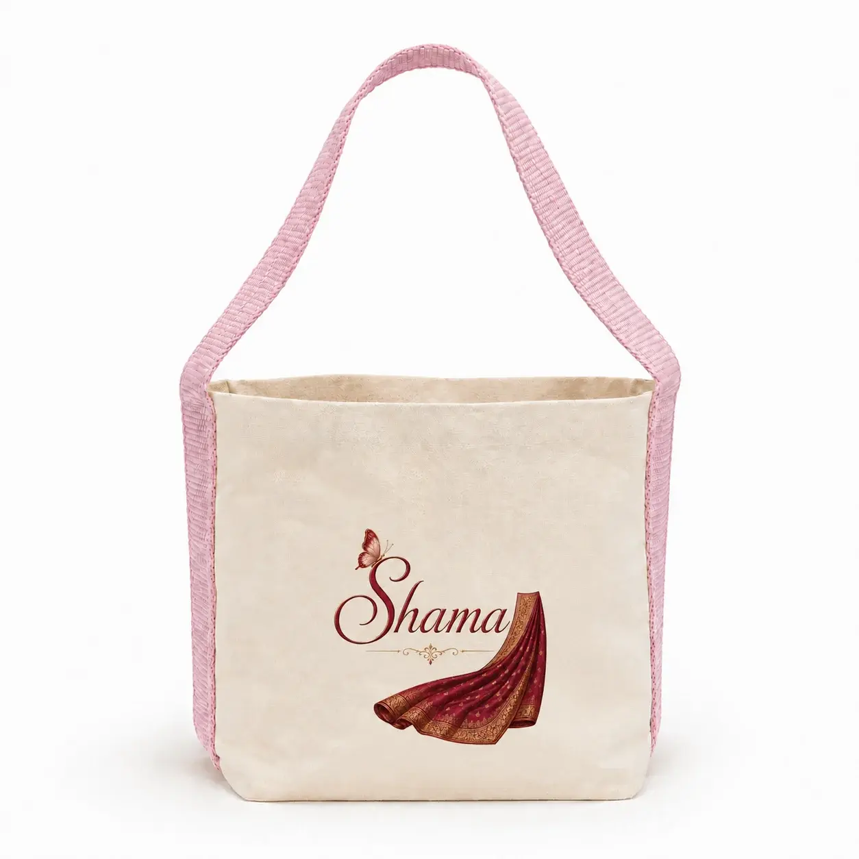 Pink Basket Bag | 400 GSM